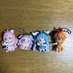 ひろがるスカイプリキュア マスコット フィギュア キーホルダー 4個セット