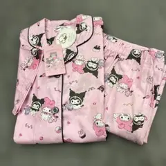 My Melody Kuromi パジャマ 上下セット 新品　半袖