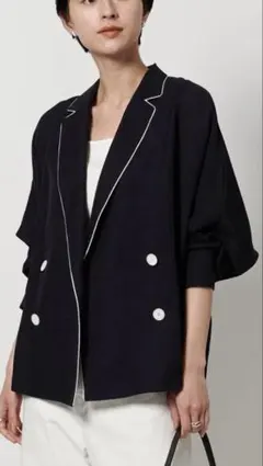 美品UNITED ARROWS ドルマンブラウス ジャケット