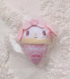 サンリオキャラクターズ　クレープおくるみマスコット　マイメロディ