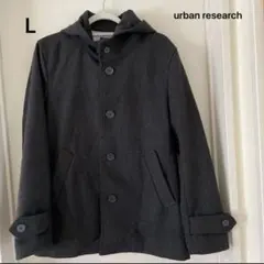 ヤ　urban research フード付きコート L