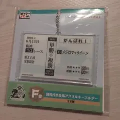 タイトーくじ HORSE HEROES メジロマックイーン アクリルキーホルダー