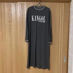 KANGOL カンゴール【M】長袖ワンピース