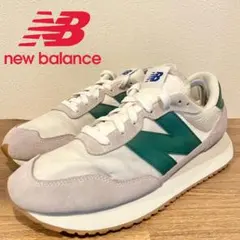 NEW BALANCE ニューバランス MS237RF ホワイト グリーン