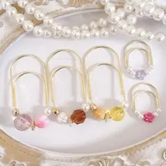 ★SALE★ 5点セット ペーパークリップ バインダー貯金 クリップ