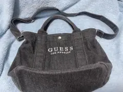 GUESS デニム ショルダーバッグ デニム　2way