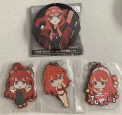 五等分の花嫁 ラバーストラップ　缶バッジ 中野五月　まとめ売り