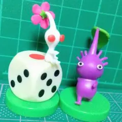 ピクミン　チョコエッグ　まとめ売り　紫・白ピクミン　2種セット