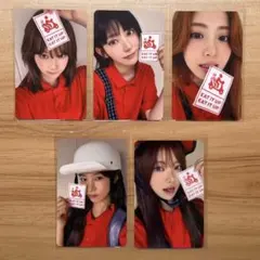 lesserafim applemusic 5枚 セット トレカ 通常盤