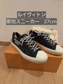 LOUIS VUITTON タトゥーライン スニーカー 黒 8 27cm完売レアのサムネイル