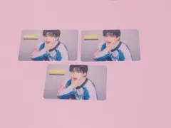 なにわ男子 長尾謙杜 Doki it クリアソロカード 3枚セット