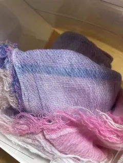 tamaki niime roots shawl BIG 紫とピンク - メルカリ
