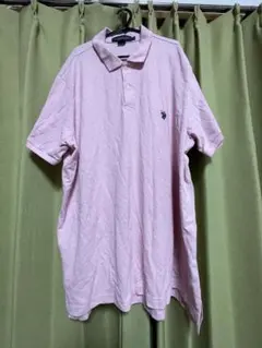 U.S. POLO ASSN. ポロシャツ ピンク XXLのサムネイル