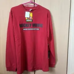 新品未使用品　ミッキーマウス　長袖シャツ