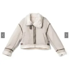 ムートンジャケット ショート