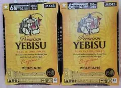 YEBISU プレミアムビール 350ml×24缶 ✕ 2箱（計48缶）のサムネイル