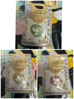 ディズニー40周年　モーメンツゴーラウンド　イヤーパーツ3点セット