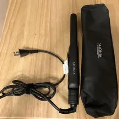 SALONIA サロニア ストレートアイロン 15mm 海外対応 ブラック
