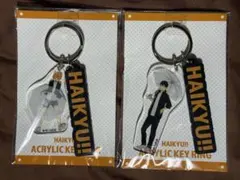 【セット売】ハイキュー！！ 2連アクリルキーホルダー rain 日向・影山