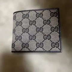 GUCCI GGパターン 二つ折り財布