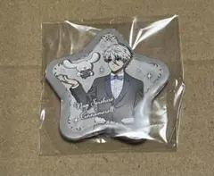 ブルーロック　サンリオ　凪誠士郎　シナモロール　星型缶バッジ