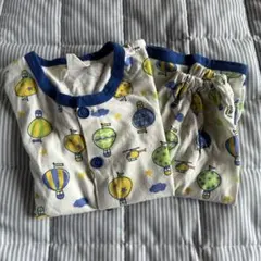 バースデイ 気球柄パジャマ 上下セット 120cm