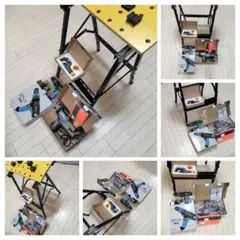 工具5点まとめ売り処分価格 電動ドライバー電動ノコギリ 作業台 
