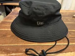 New Era バケットハット ブラック Youth M/Lのサムネイル
