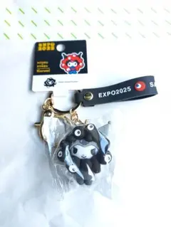 サンリオ　黒ミャクミャク　万博　クロミ　キーホルダー