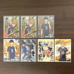 ハイキュー!! 影山飛雄 日向翔陽 チェキ風カード - メルカリ