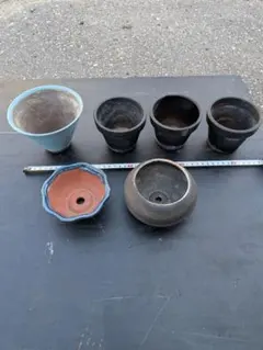 陶器製植木鉢セット 6個