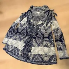 AMERICAN EAGLE OUTFITTERS フリンジカーディガン XXS