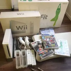Nintendo Wii 本体&Wii Fit&マリオカート セット