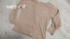 チャーリー・ブラウン 長袖カットソー 100サイズ