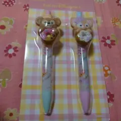 ダッフィーボールペンセット