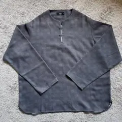 HARE　グレー　柄シャツ　サイズS　ハレ　グリーン　プルオーバー　シャツ