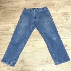 デニムベイカーパンツ