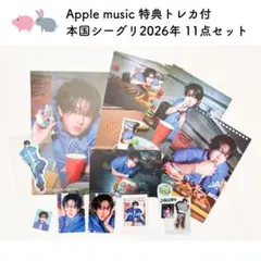 アプミュ特典トレカ付✨11点セット 本国シーグリ 2026 チャンビン スキズ