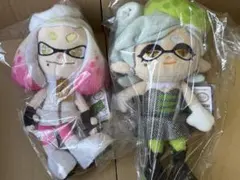 スプラトゥーン イイダ&ヒメ テンタクルズ ぬいぐるみ 2体セット