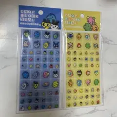 正規品　たまごっち　タイルシール　 ドロップブロックシール　2種セット