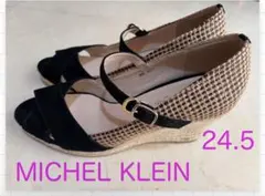 MICHEL KLEIN ミッシェルクラン サンダル　レディース　24.5センチのサムネイル