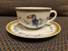 HERMES Toucans カップ＆ソーサー 2客セット - メルカリ
