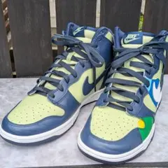 【試着のみ】NIKE WMNS DUNK HIGH LX ピスタチオ 28cm