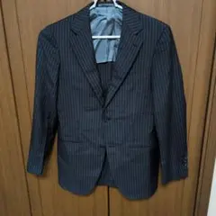 Ｂｒｉｌｌａダークグレー ストライプ ビジネスジャケット
