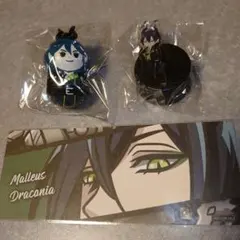 ツイステ マレウス アニメイト特典しおり クーナッツ ボトルキャップ セット