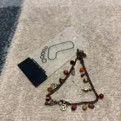 アンクレット チャーム付き