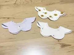 ベビー スタイ 3点セット フリル ひまわり