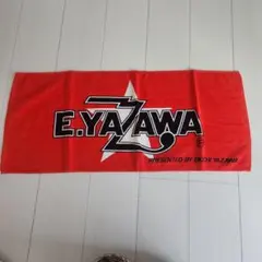 新品未使用　矢沢永吉　E.YAZAWA 赤タオル 矢沢永吉 E YAZAWA ロゴ フェイスタオル｜Yahoo!フリマ（旧PayPayフリマ）