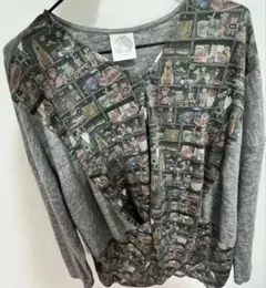 scolar トップス　シャツ　おもちゃ柄