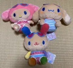 サンリオ こんがり日焼けBIGぬいぐるみ クロミ シナモロール プリン